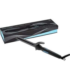 *New In Box* Bio Ionic 1 in Long Barrel Curling Iron